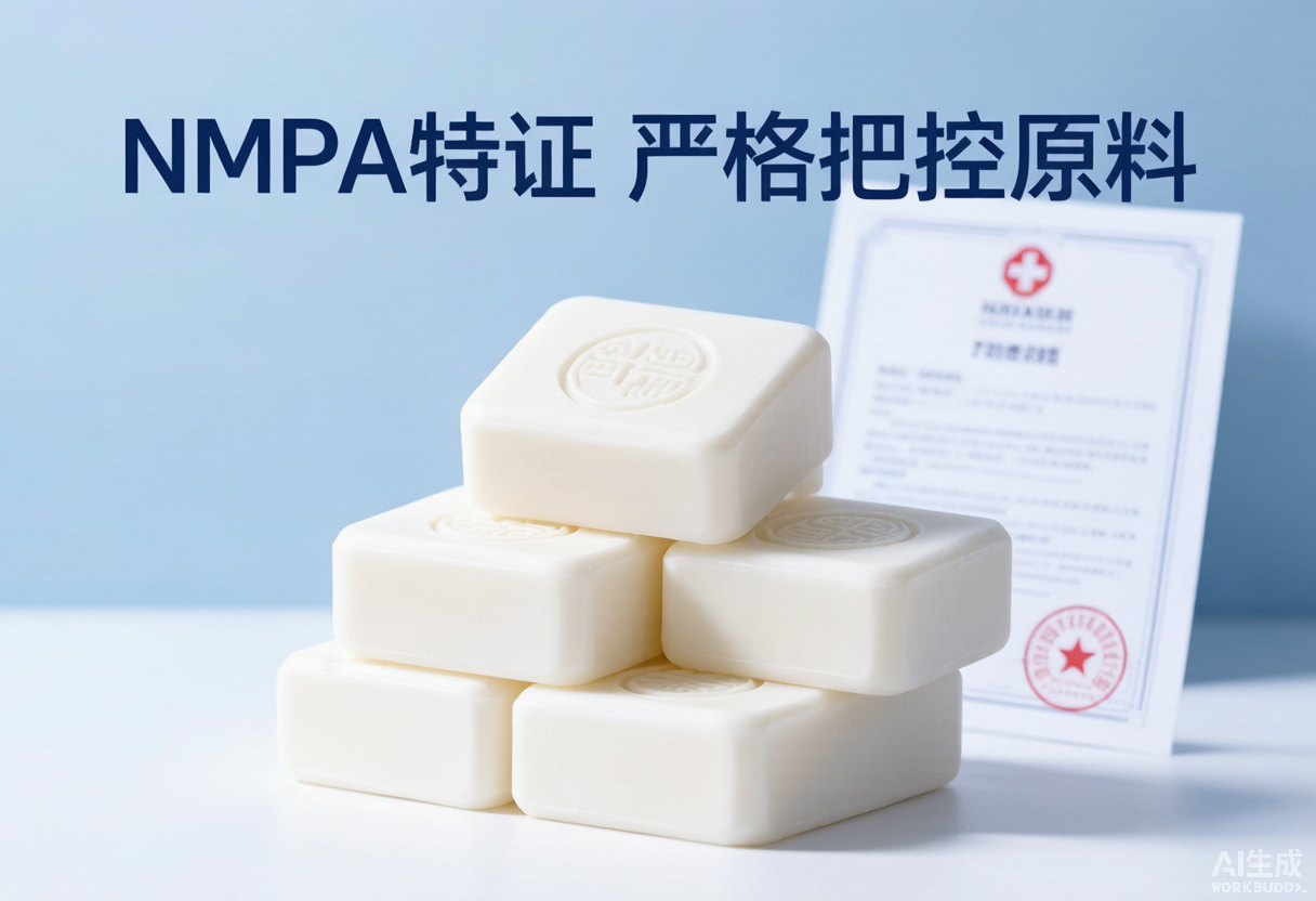 特殊功效香皂NMPA特殊化妆品注册证示意图